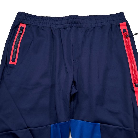 Greyson Men's Small Sequoia Tennis Golf Performance Joggers Maltese Blue Red NEW - Picture 2 of 8